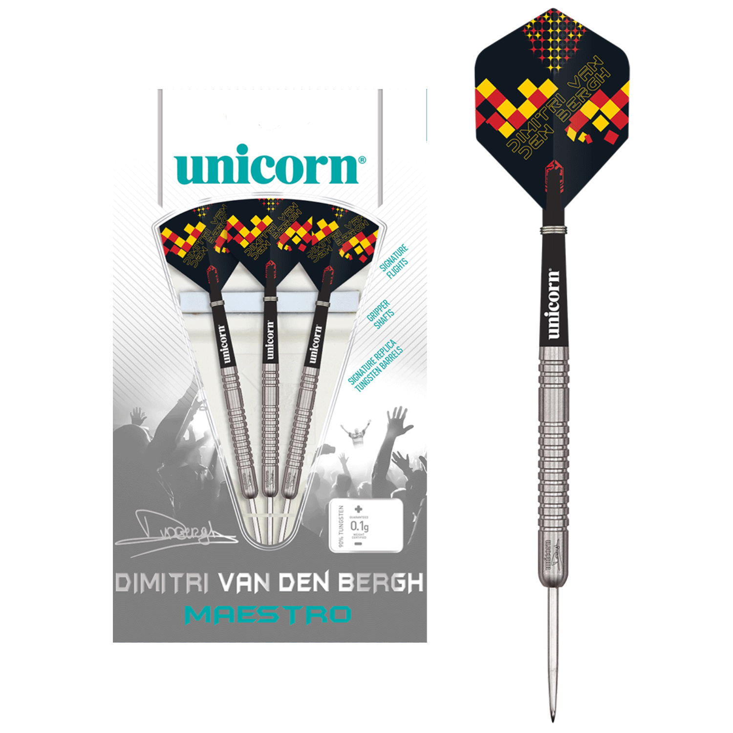Unicorn Dimitri van den Bergh Maestro Steeldarts