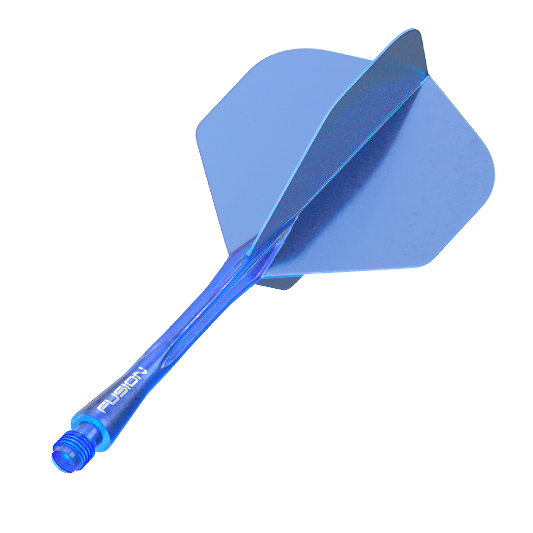 Winmau Fusion Flight-Shaft-System blau