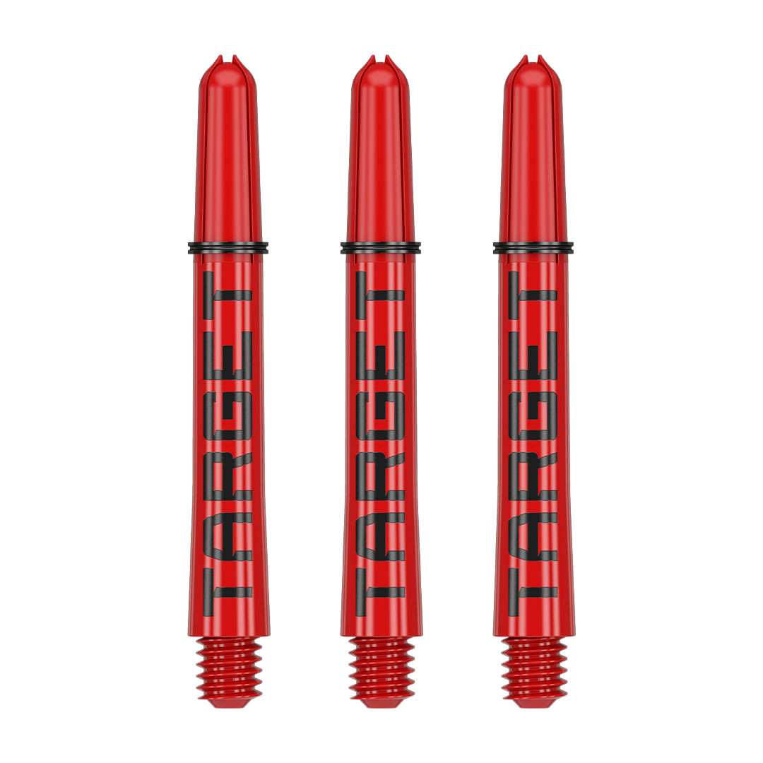 Target Pro Grip Tag Shafts Set rot-schwarz