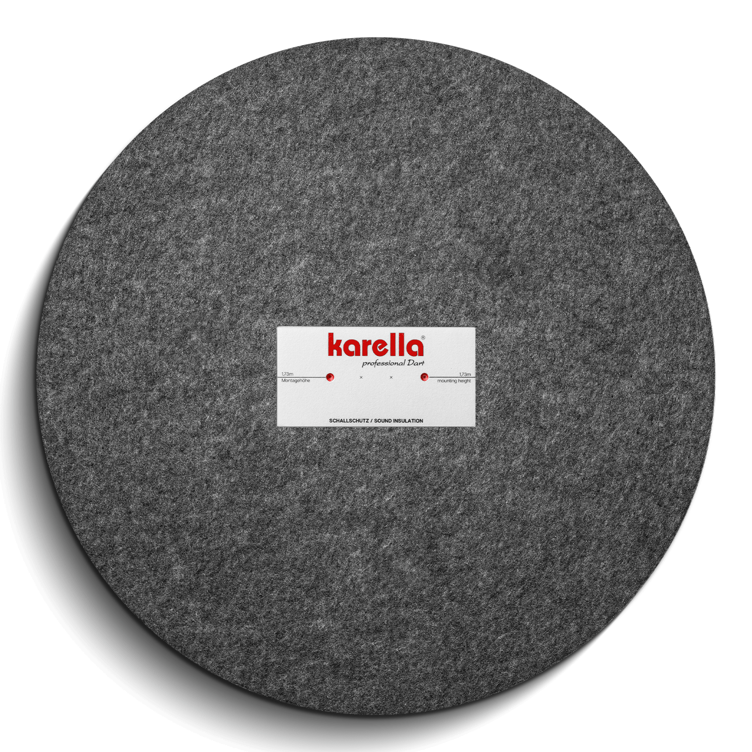 Karella Schallschutz für Steeldartboards mit integriertem Surround
