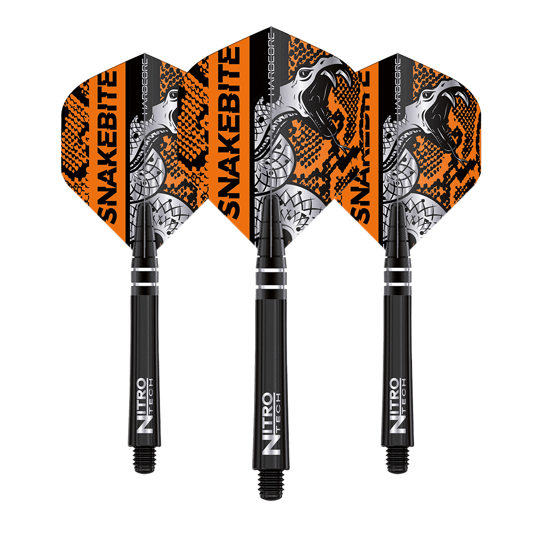Red Dragon Flights und Shafts Peter Wright 3er Pack Combo 4