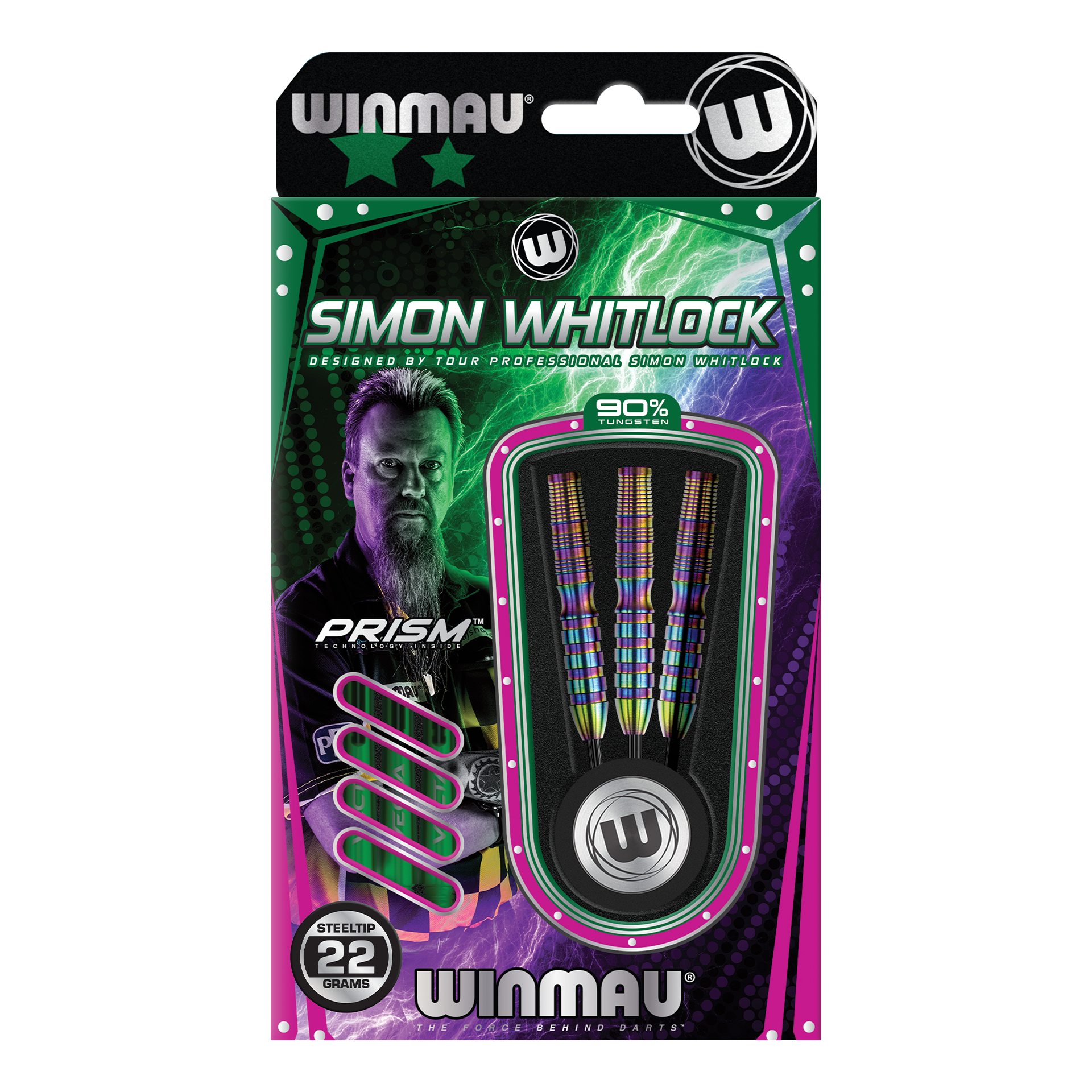 Winmau Simon Whitlock World Cup Rainbow SE Steeldarts