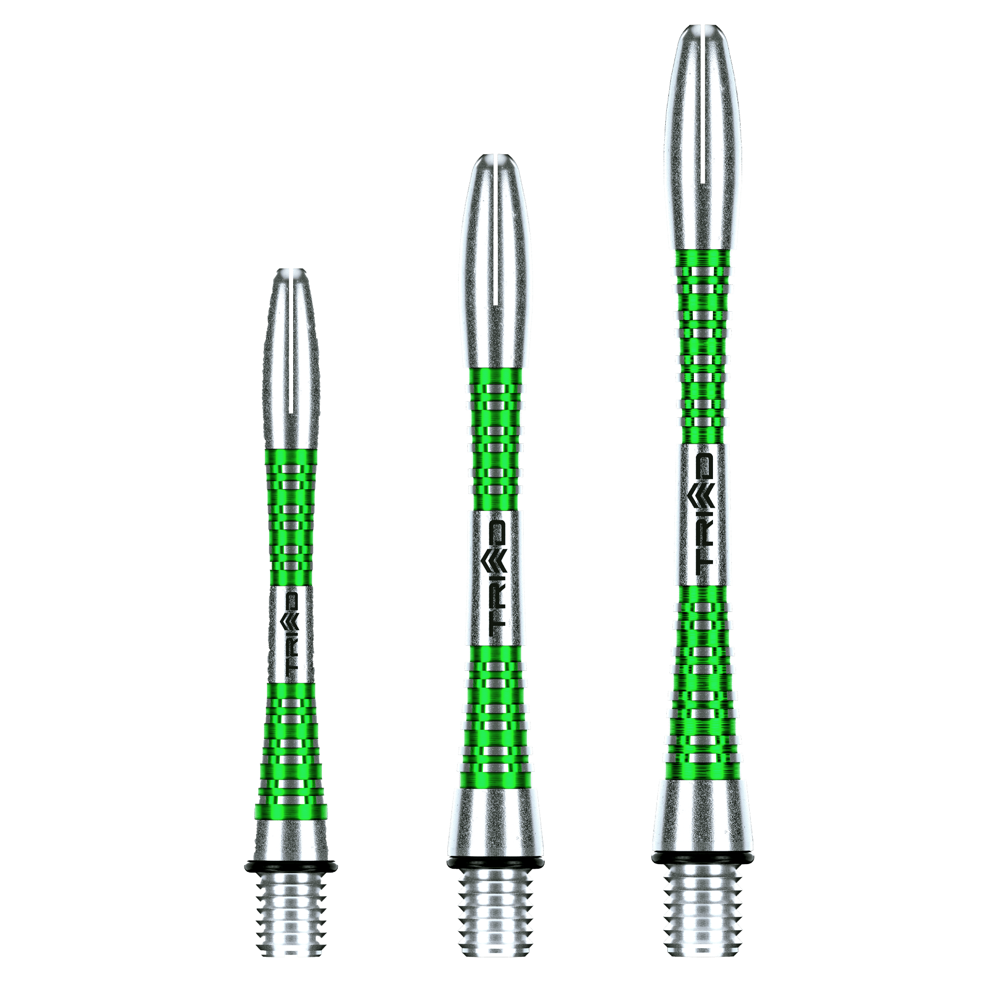 Winmau Triad Aluminium Shafts Grün