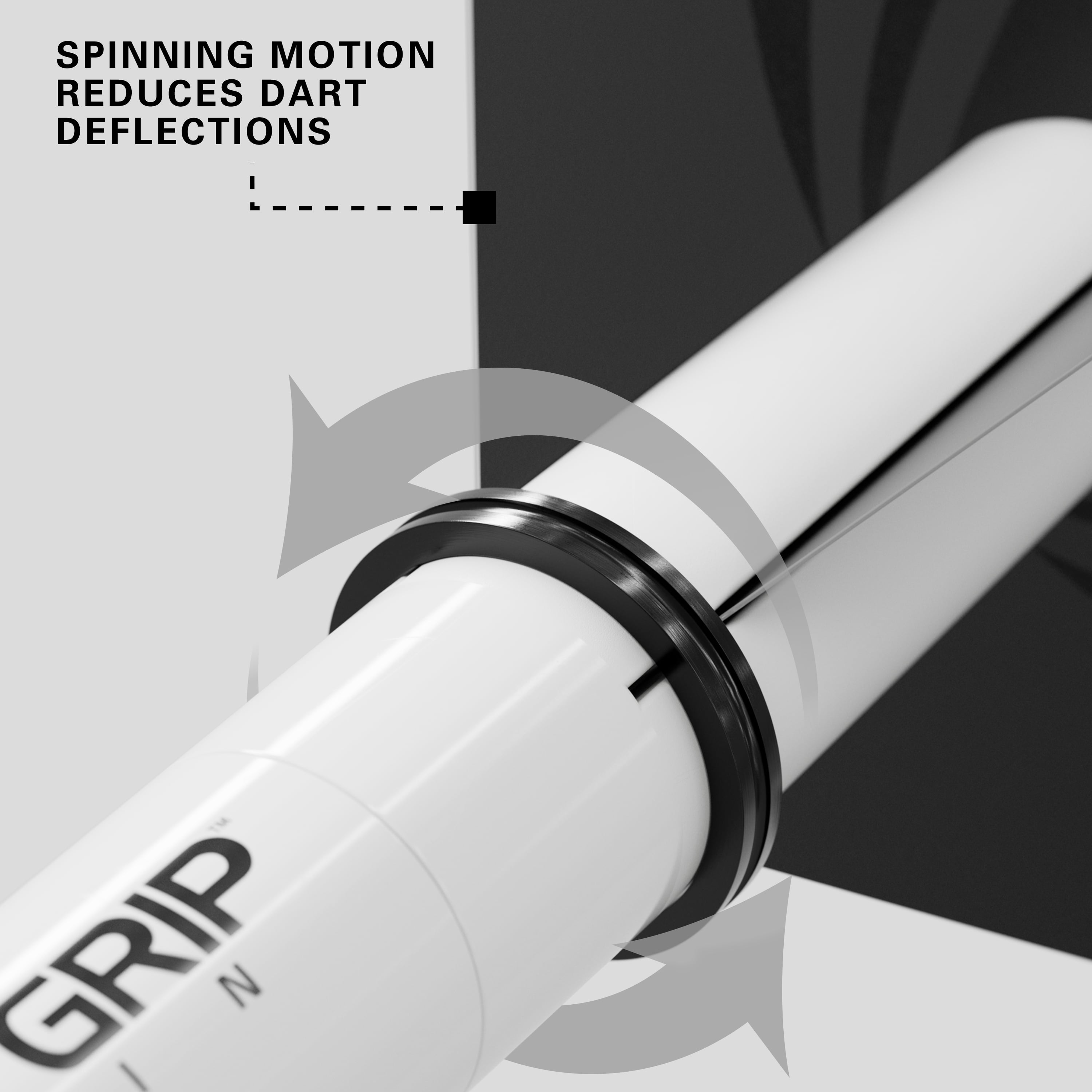Target Pro Grip Spin Shafts Set weiss