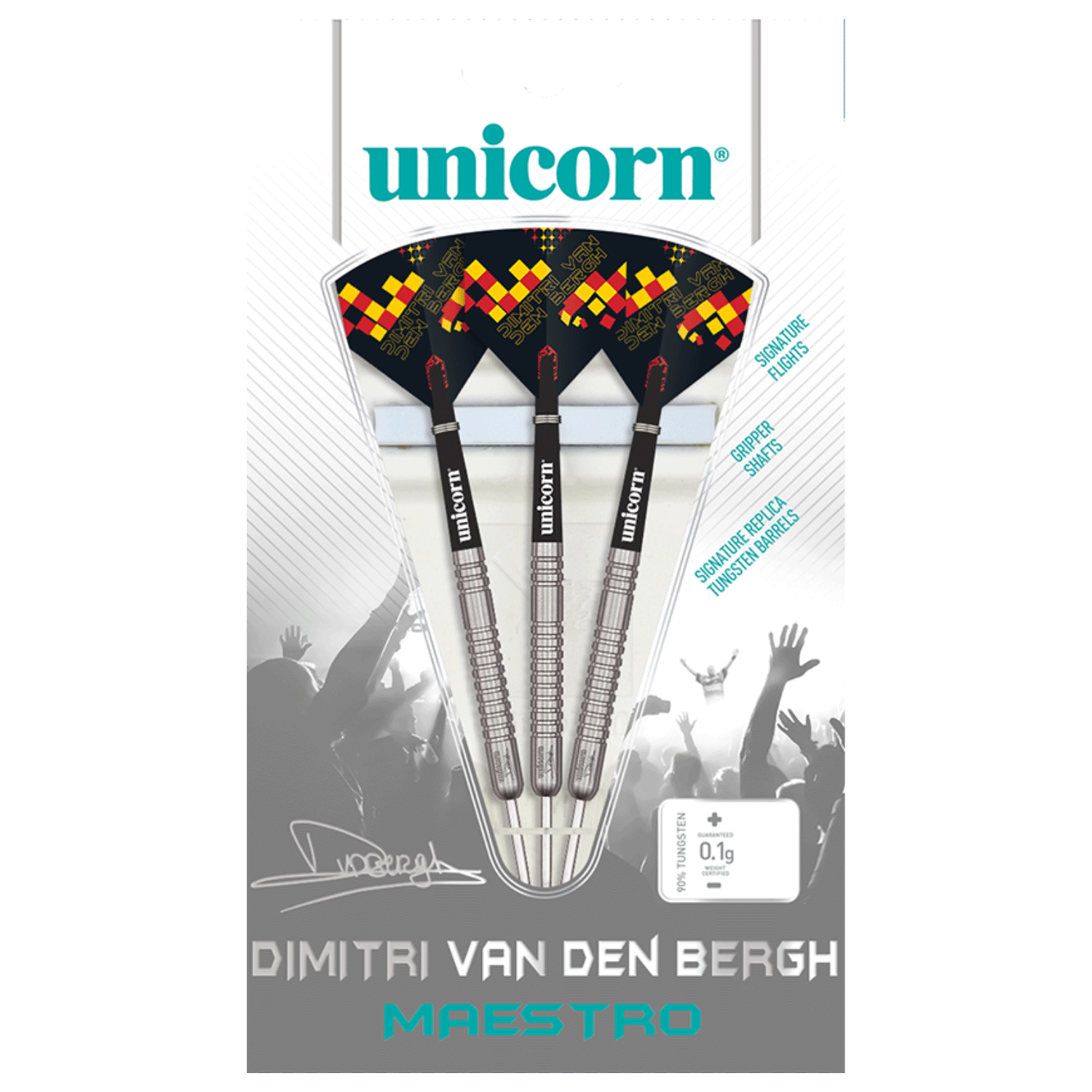 Unicorn Dimitri van den Bergh Maestro Steeldarts