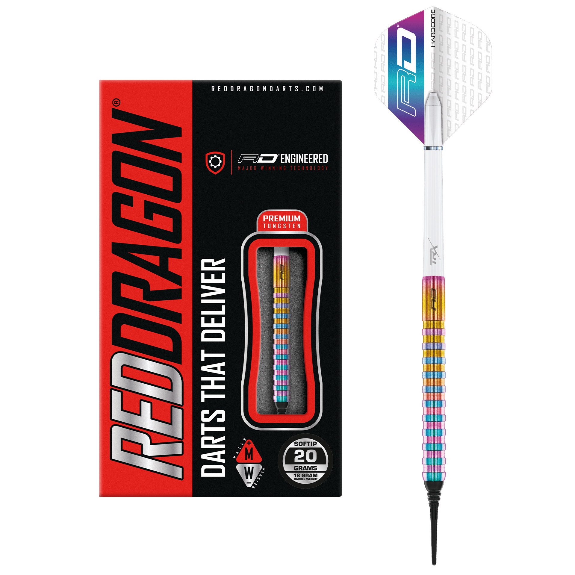 Red Dragon Jevelin Spectron Softdarts