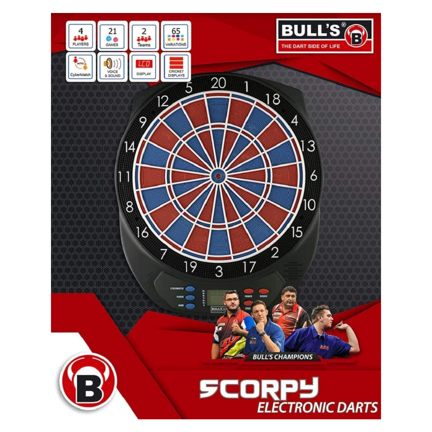 Bull‘s Scorpy E-Dartboard