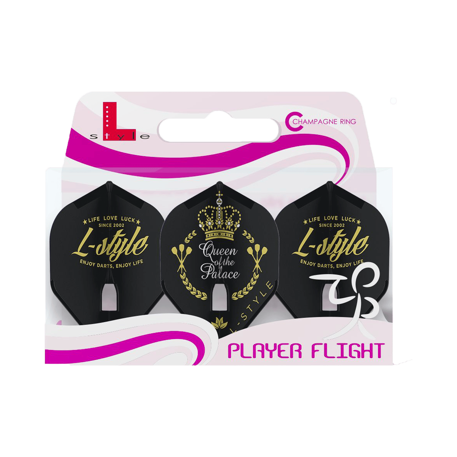 L-Style Fallon Sherrock Crown Champagne Flights Pro L1 Standard