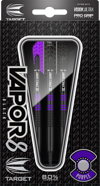Target Vapor8 Black Softdarts 18 g lila