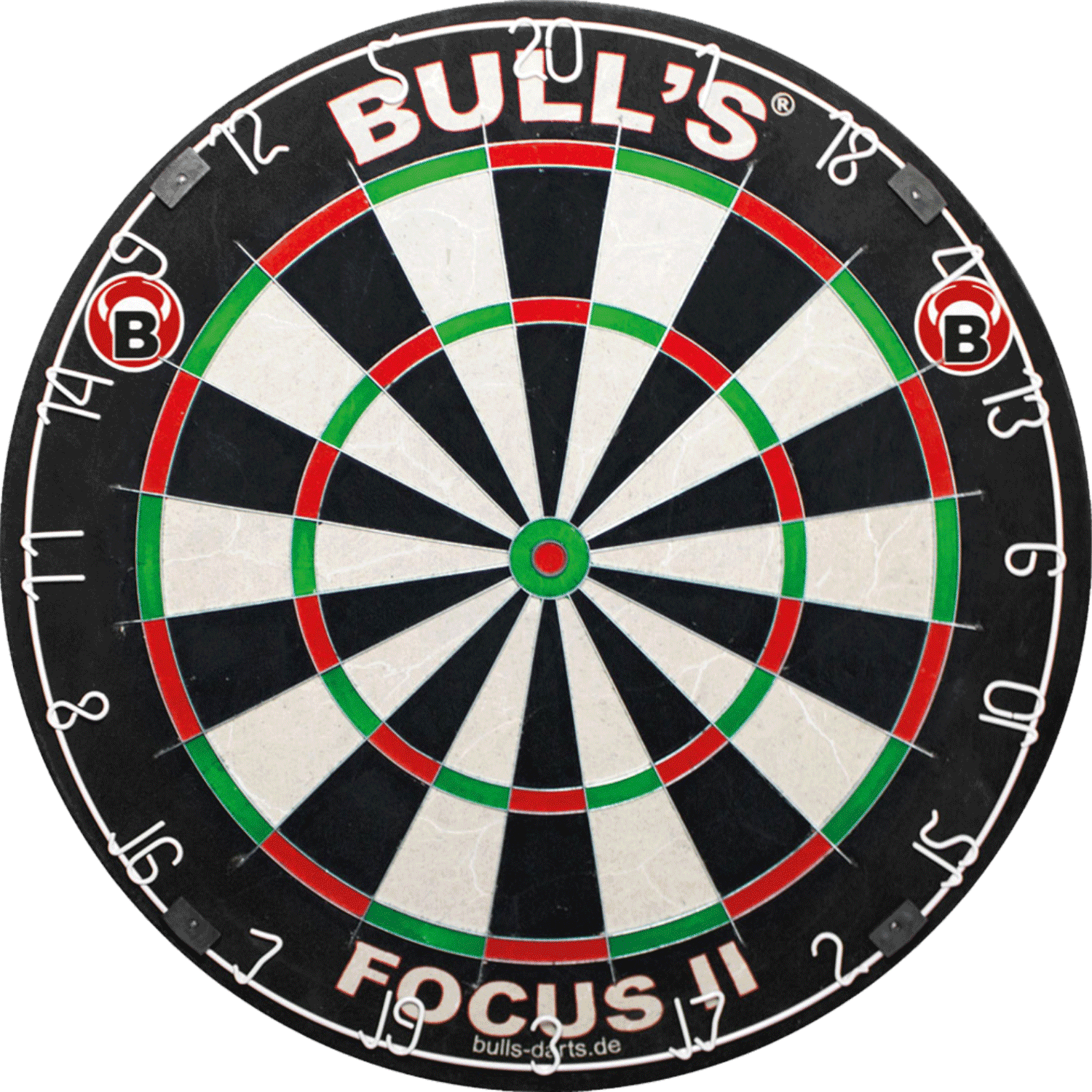 Bull‘s Focus II Bristle Dartboard