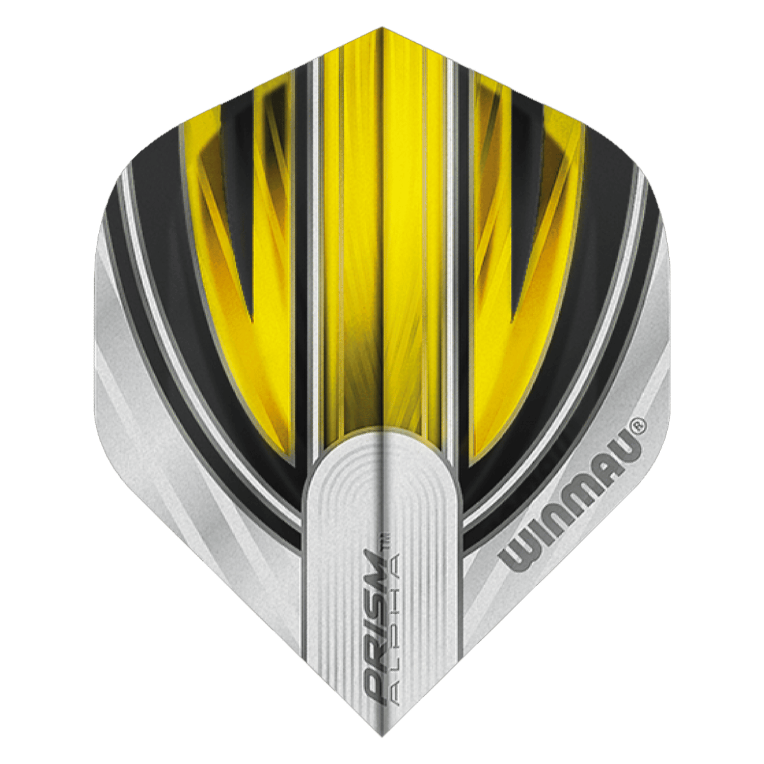 Winmau Flights Prism Alpha Standard weiß-gelb-schwarz